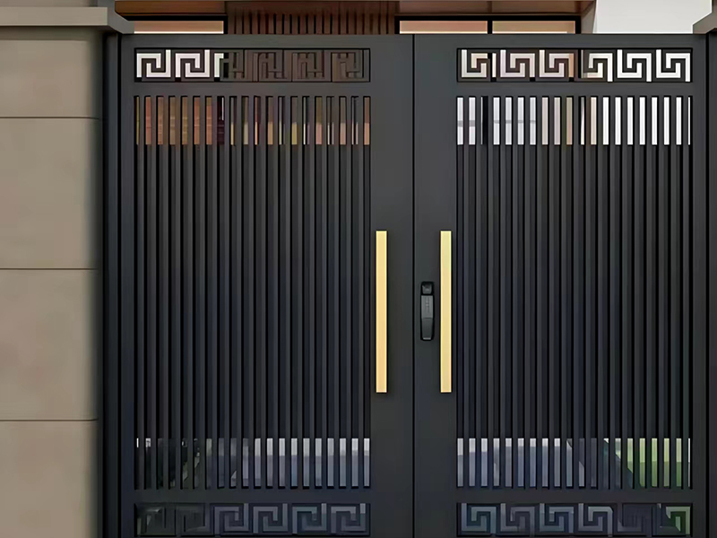 中式铝艺庭院门