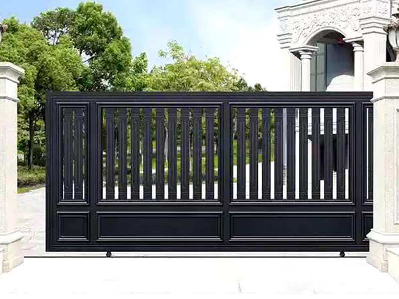 中式铝艺庭院门