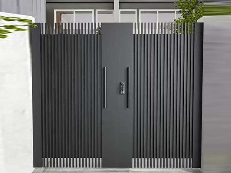 中式铝艺庭院门